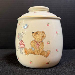Mikasa Teddy Mouse Mice Teddy Bear Canister CC018 VINTAGE